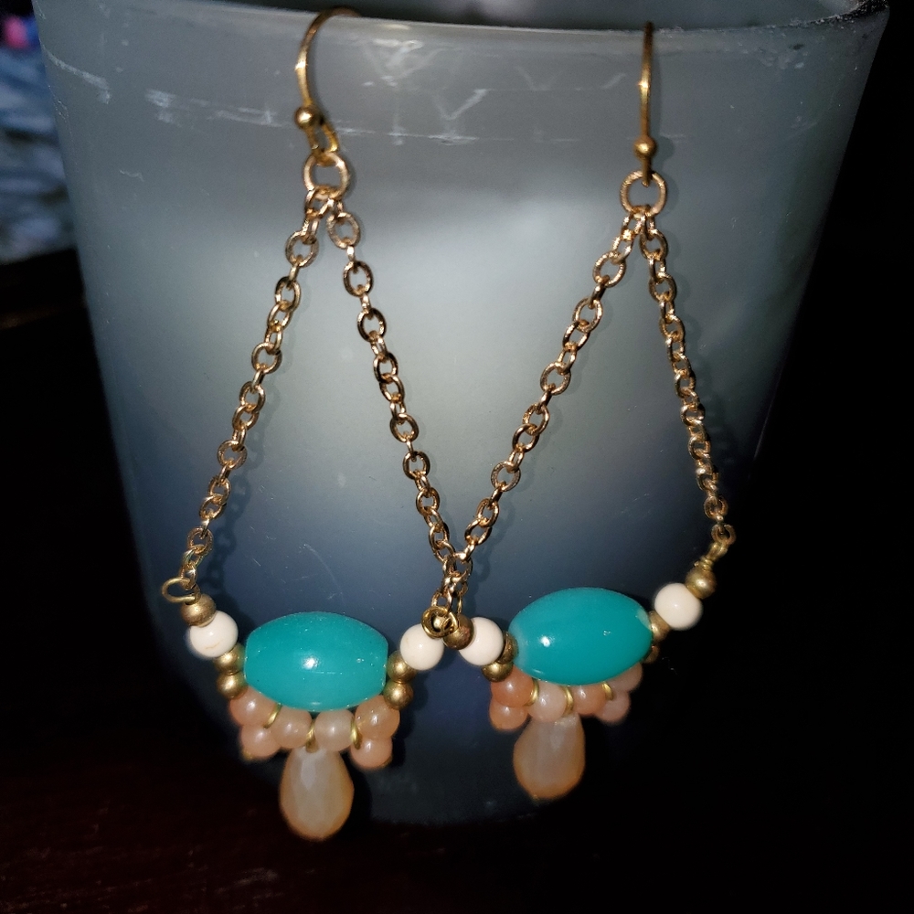 Boho Bead Earringa